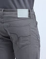 Flying Machine Slash Slim Tapered Fit Mid Rise Jeans