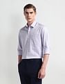 Arrow Manhattan Slim Fit Micro Checked Shirt