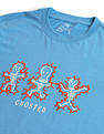 Flying Machine Graphic Printed  Pure Cotton Relaxed Fit T-shirt