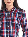 U.S. Polo Assn. Women Long Sleeve Check Shirt