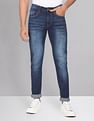 AD by Arvind Skinny Fit Stone Wash Stretch Jeans