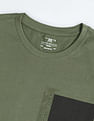 Flying Machine Crew Neck Embossed T-Shirt