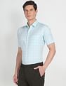 Arrow Tartan Check Cotton Formal Shirt