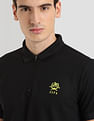 U.S. Polo Assn. Polyester Zipper Sport Polo Shirt