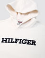 Tommy Hilfiger Monotype Appliqued Hood Sweatshirt