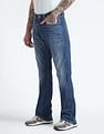 Flying Machine Stone Wash Bootcut Jeans