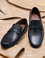 U.S. Polo Assn. Men Textured Leather Terren Loafers