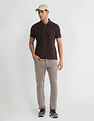 Arrow Sports Pure Cotton Solid Polo Shirt