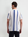 U.S. Polo Assn. Denim Co. Muscle Fit Vertical Striped Polo Shirt