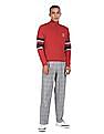 U.S. Polo Assn. Denim Co. High Neck Contrast Panel Sweater