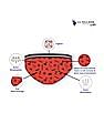 USPA Innerwear Boys Mid Rise Cotton Spandex IKBB Briefs - Pack Of 3