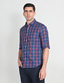 Arrow Sports Tartan Check Casual Shirt