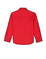 U.S. Polo Assn. Kids Boys Logo Solid Pure Cotton Shirt