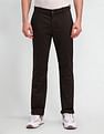 Arrow Sport Regular Fit Mid Rise Trousers
