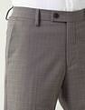 Arrow Slim Fit Checked Trousers