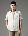 Arrow Sport Textured Regular Fit Night Is Young Shirt