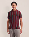 U.S. Polo Assn. Vertical Striped Slim Fit Polo Shirt