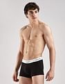 Calvin Klein Underwear Multi-Coloured Solid Low Rise Trunk - Pack Of 3