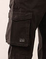 U.S. Polo Assn. Denim Co. Solid Straight Fit Twill Cargos
