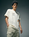 Flying Machine Graphic Oversized T-Shirt