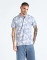 Flying Machine Mercerised Tropical Polo Shirt