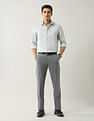 Arrow Regular Fit Twill Autoflex Trousers