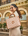 U.S. Polo Assn. Kate Monogram Tote Bag