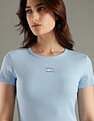 Tommy Hilfiger Solid Slim Fit Cotton T-Shirt