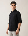 Arrow Sport Textured Pure Cotton Shirt