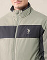 U.S. Polo Assn. Colourblocked Regular Fit Jacket