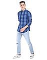 Aeropostale Men Light Blue Ripped Skinny fit Jeans