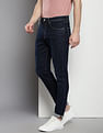 Calvin Klein Mid Rise Modern Tapered Fit Jeans