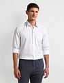 Arrow Manhattan Slim Fit Geometric Print Shirt