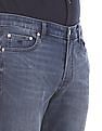 Calvin Klein Men Dark Blue Slim Fit Stone Wash 37.5 Jeans