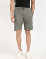Tommy Hilfiger Relaxed Fit Solid Mid Rise Shorts