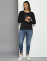 Tommy Hilfiger Luna Embroidered Logo Cotton Sweater