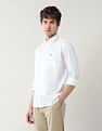 Arrow Sport Solid Pure Cotton Tailored Fit Shirt