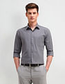 Arrow Slim Fit Solid Pattern Shirt