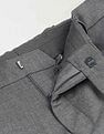 Arrow Solid Regular Fit Trousers