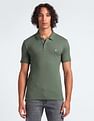 Calvin Klein Badge Logo Slim Polo Shirt