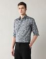 Arrow Newyork Manhattan Slim Fit Satin Shirt