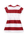 U.S. Polo Assn. Kids Girls Horizontal Stripe Dress