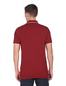 Arrow Sports Patch Pocket Solid Cotton Polo Shirt