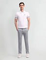 Arrow Sports Slim Fit Inner Web Detailed Trousers
