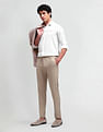 Arrow Newyork Manhattan Slim Solid Shirt