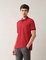 Arrow Sport Solid Pure Cotton 4 In 1 Rugby Polo Shirt