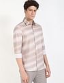Calvin Klein Jeans Printed Slim-Fit Satin Woven Shirt