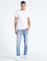 Flying Machine Freddie Slim Straight Mid Rise Jeans
