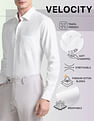 Arrow Slim Fit Dobby Solid Pattern Shirt
