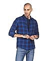 Flying Machine Button-Down Collar Check Shirt